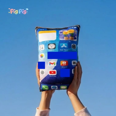 Gấu bông 3D iPhone 17 Cam 45cm - Gối ôm ngủ siêu mềm, giảm giá 30k, giá rẻ vô đối 6