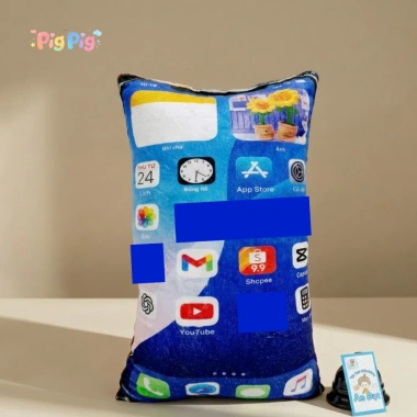 Gấu bông 3D iPhone 17 Cam 45cm - Gối ôm ngủ siêu mềm, giảm giá 30k, giá rẻ vô đối 8