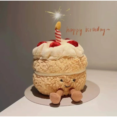 Gấu Bông Bánh Sinh Nhật 15-25cm Quà Tặng Bạn Gái, Người Yêu – Giá 39.500₫ 2