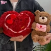 Gấu Bông Berry Bear Hình Trái Tim 25cm Khóa Mở Thư Ôm - Quà Tặng Ý Nghĩa 2.026 7