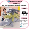 Gấu Bông Cá Sấu Lông Xù Siêu To Khổng Lồ - Đa Kích Thước 1m2‑2m, Giá Ưu Đãi 312k