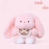 Gấu Bông Caro Hình Thỏ Cừu Voi Mèo Đeo Yếm – Quà Tặng Sinh Nhật Noel 61.799 VND 10