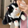 Gấu Bông Con Mèo Lông Dài Mềm Mại, Phát Tiếng Kêu - Quà Tặng Bé & Bạn Gái 8