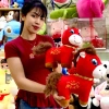 Gấu Bông Con Ngựa Tết Bính Ngọ 28-35cm - Quà Tặng 2.026 Chiêu Tài Lộc Màu Đỏ Ấm Áp 3