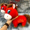 Gấu Bông Con Ngựa Tết Bính Ngọ 28-35cm - Quà Tặng 2.026 Chiêu Tài Lộc Màu Đỏ Ấm Áp 7