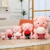 Gấu Bông Heo Hồng Cầm Hoa, Lông Mềm, Quà Tặng Sinh Nhật Valentine, 49.989đ 6