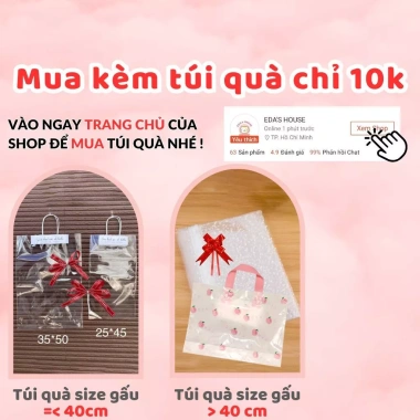 Gấu bông hoa hồng 80cm giao nhanh 2h - Quà tặng người yêu 20/10 Valentine sinh nhật 6 Gấu bông hoa hồng 80cm giao nhanh 2h - Quà tặng người yêu 20/10 Valentine sinh nhật 6