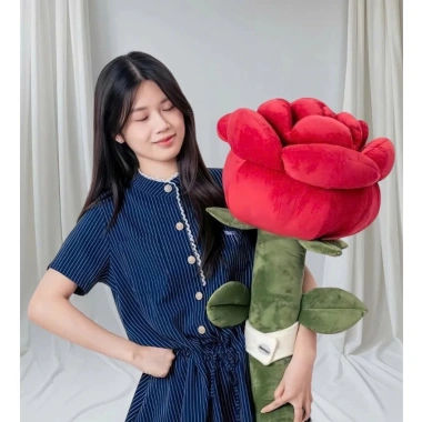 Gấu Bông Hoa Hồng Khủng Lồ, Quà Tặng Người Yêu Lãng Mạn 20/10, Giá 130.800₫ 2