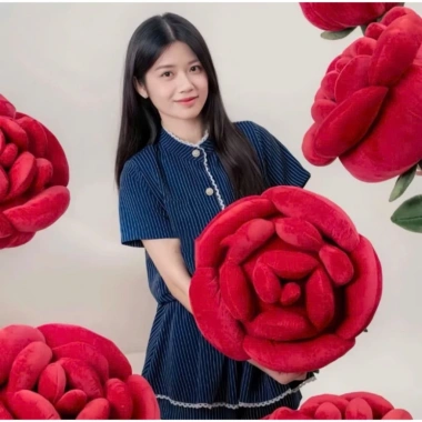 Gấu Bông Hoa Hồng Khủng Lồ, Quà Tặng Người Yêu Lãng Mạn 20/10, Giá 130.800₫ 4
