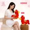 Gấu Bông Ngựa Đỏ May Mắn - Linh Vật Năm Mới, Quà Tặng Bính Ngọ Tết 2.026, Búp Bê 79k 5