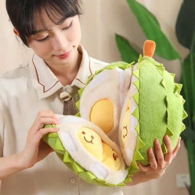 Gấu Bông Sầu Riêng Siêu Hot - Tách Múi Nhồi Bông, Quà Tặng Bé Giá 260.000₫ 2