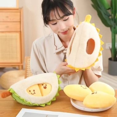 Gấu Bông Sầu Riêng Siêu Hot - Tách Múi Nhồi Bông, Quà Tặng Bé Giá 260.000₫ 3