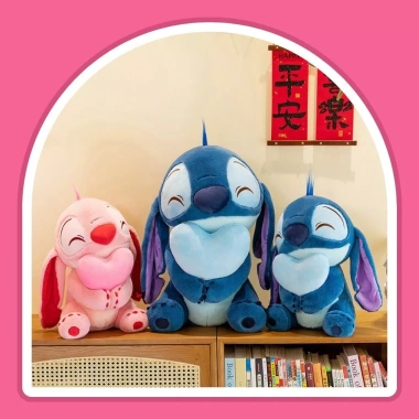 Gấu bông Stitch ôm vịt dễ thương, quà tặng cho mọi lứa tuổi - Giá chỉ 160.000đ