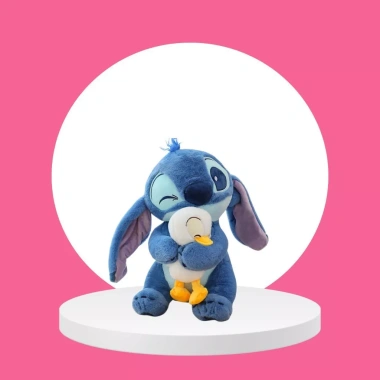 Gấu bông Stitch ôm vịt dễ thương, quà tặng cho mọi lứa tuổi - Giá chỉ 160.000đ