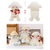 Gấu bông teddy lông xù đội mũ ôm bó hoa hồng - Quà tặng sinh nhật Valentine cho bạn gái, người yêu 80k 7