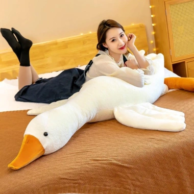 Gấu bông vịt con dễ thương, thú nhồi bông ngan ngỗng, giá 62.980 VND 8