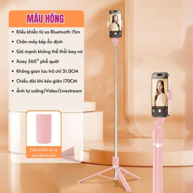 Gậy Chụp Hình 170cm Selfie Đa Năng 3 Chân Remote Đèn Trợ Sáng Quay Video Livestream Giá 58.000 VND 8 Gậy Chụp Hình 170cm Selfie Đa Năng 3 Chân Remote Đèn Trợ Sáng Quay Video Livestream Giá 58.000 VND 8