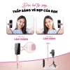 Gậy tự sướng gấp gọn Bluetooth remote điều khiển LED trợ sáng quay 360 độ giá 39.800₫ 3