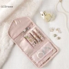 Gcdhome Hộp Trang Sức Gập Du Lịch Cuộn Di Động Bảo Quản Vòng Cổ Thổ Cẩm - Giá 114.696₫ 8