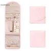 Gcdhome Hộp Trang Sức Gập Du Lịch Cuộn Di Động Bảo Quản Vòng Cổ Thổ Cẩm - Giá 114.696₫ 10
