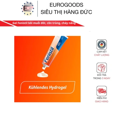 Gel Fenistil Bill Đức 30g - Giảm Đau Côn Trùng, Muỗi Đốt, Cháy Nắng, Giá Ưu Đãi 310,000₫ 4