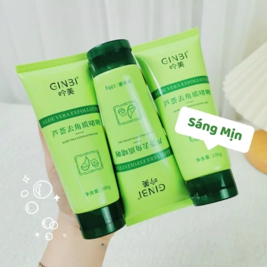 Gel Tẩy Da Chết Ginbi Nha Đam - Làm sạch sâu, da mịn căng bóng, chỉ 17.600₫