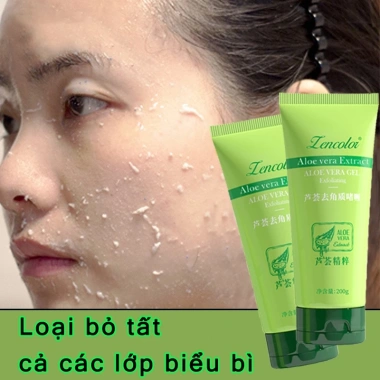 Gel tẩy tế bào chết mặt trắng da nha đam - Dưỡng ẩm, giảm mụn, da dầu, da sạch 130k 7