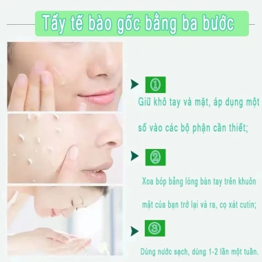 Gel tẩy tế bào chết mặt trắng da nha đam - Dưỡng ẩm, giảm mụn, da dầu, da sạch 130k 9