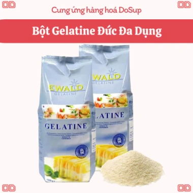 Gelatin Bột Ewald Đức 1kg/100g Dạng Mịn Không Mùi Nguyên Liệu Bánh Ưu Đãi 18.130₫ Gelatin Bột Ewald Đức 1kg/100g Dạng Mịn Không Mùi Nguyên Liệu Bánh Ưu Đãi 18.130₫