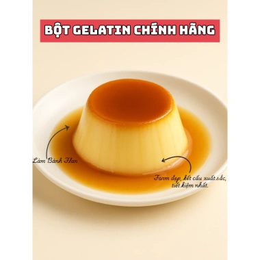 Gelatin Bột Ewald Đức 1kg/100g Dạng Mịn Không Mùi Nguyên Liệu Bánh Ưu Đãi 18.130₫