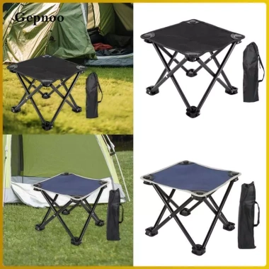 Gepnoo Ghế Ottoman Cắm Trại Đa Năng Gấp Nhỏ Gọn, Túi Đựng Tiện Lợi, Phù Hợp Công Viên Du Lịch, Giá 128.700đ
