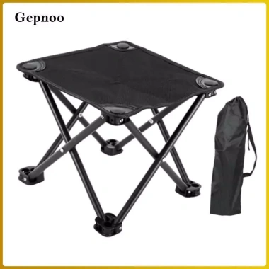 Gepnoo Ghế Ottoman Cắm Trại Đa Năng Gấp Nhỏ Gọn, Túi Đựng Tiện Lợi, Phù Hợp Công Viên Du Lịch, Giá 128.700đ