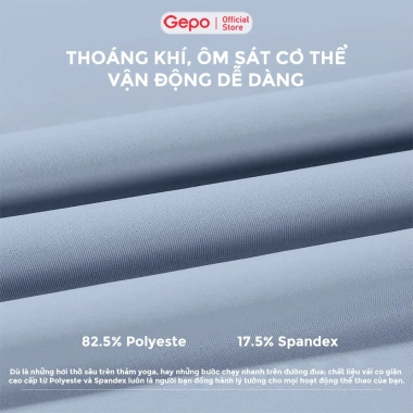 GEPO Áo Khoác Thể Thao Nữ Dài Tay Co Giãn, Khóa Kéo, Thấm Hút Mồ Hôi GP209