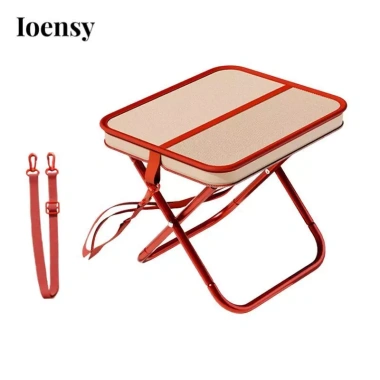 Ghế cắm trại gấp gọn chất Oxford đa năng câu cá, tiện lợi mang trong balo - Giá chỉ 163.900₫