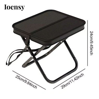 Ghế cắm trại gấp gọn chất Oxford đa năng câu cá, tiện lợi mang trong balo - Giá chỉ 163.900₫
