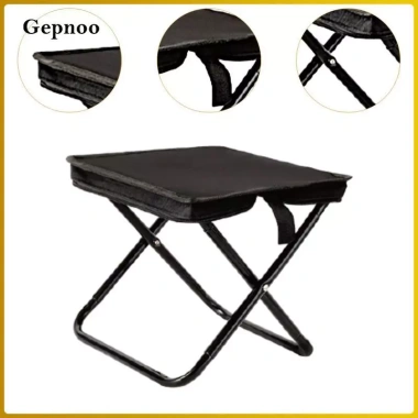 Ghế Cắm Trại Gepnoo Gấp Nhỏ Gọn Dây Kéo, Túi Xách Đa Năng Cho Sân Vườn, Ba Lô, Du Lịch, Câu Cá – Giá 171.600₫