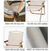 Ghế du lịch gấp gọn đa năng Dã ngoại Ban công Câu cá Café - Giá chỉ 182.000 VND 5