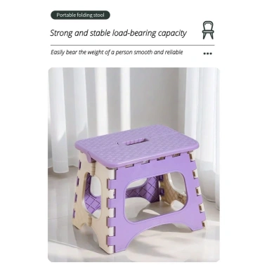 Ghế gấp dày mới siêu nhẹ, ghế đẩu di động nâng cao, tiện cắm trại dã ngoại