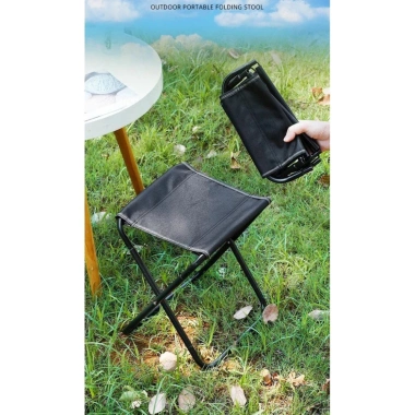 Ghế Mini Gấp Gọn Du Lịch Dã Ngoại Cắm Trại Câu Cá Tiện Ích Giá 91.250 VND 4