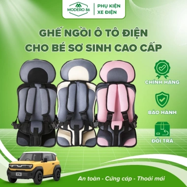 Ghế Ngồi Ô Tô Điện Cao Cấp cho Bé Sơ Sinh - An Toàn, Đa Năng, Giá Ưu Đãi 179.000 VND Ghế Ngồi Ô Tô Điện Cao Cấp cho Bé Sơ Sinh - An Toàn, Đa Năng, Giá Ưu Đãi 179.000 VND