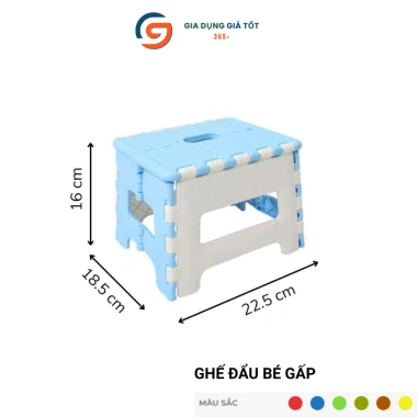 Ghế nhựa gấp gọn Song Long đa màu – ghế đẩu mini chịu lực, tiện lợi cho gia đình và dã ngoại, giá 36.900₫ 10 Ghế nhựa gấp gọn Song Long đa màu – ghế đẩu mini chịu lực, tiện lợi cho gia đình và dã ngoại, giá 36.900₫ 10
