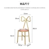 Ghế nơ ngồi bàn trang điểm & làm nail - Sẵn hàng, giá ưu đãi 250k 4