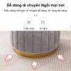 Ghế Trang Điểm Bắc Âu Nhẹ Nail Round Bench Lưu Trữ Trắng Hồng Xám – Giá 344.300₫ 5