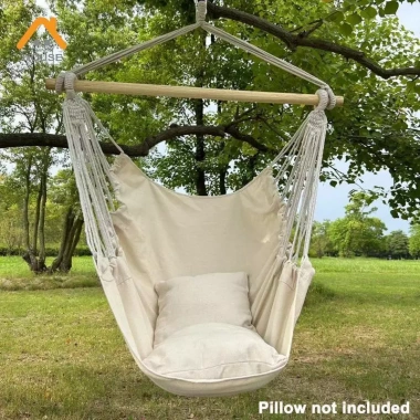 GHẾ VẢI VÕNG XOAY NGOÀI TRỜI ZN 1 - Chống Lăn, Túi Bảo Quản, Giá Ưu Đãi 228.900 VND