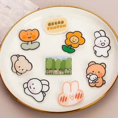 Ghim cài ZENZIN KIDS trang trí balo, túi xách bé - Nhiều hình cute, chỉ 5.000đ