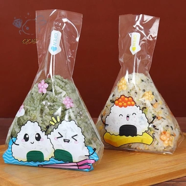 GI 100 chiếc túi đóng gói sushi hình tam giác dễ thương, khuôn rong biển cho bento - giảm còn 34.300₫ 3 GI 100 chiếc túi đóng gói sushi hình tam giác dễ thương, khuôn rong biển cho bento - giảm còn 34.300₫ 3