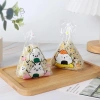 GI 100 chiếc túi đóng gói sushi hình tam giác dễ thương, khuôn rong biển cho bento - giảm còn 34.300₫ 4