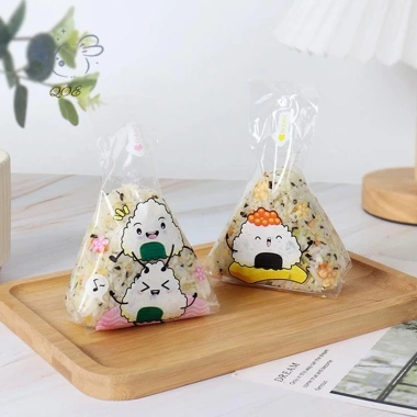 GI 100 chiếc túi đóng gói sushi hình tam giác dễ thương, khuôn rong biển cho bento - giảm còn 34.300₫ 4 GI 100 chiếc túi đóng gói sushi hình tam giác dễ thương, khuôn rong biển cho bento - giảm còn 34.300₫ 4
