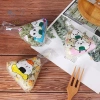 GI 100 chiếc túi đóng gói sushi hình tam giác dễ thương, khuôn rong biển cho bento - giảm còn 34.300₫ 7