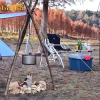 Giá ba lỗ tạo kiềng treo nồi thép không gỉ, dã ngoại cắm trại - Billba Outdoors 87k 3